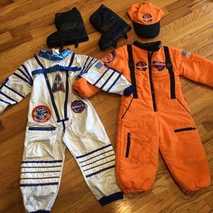 KIDS size 3-4 ASTRONAUT costume bundle